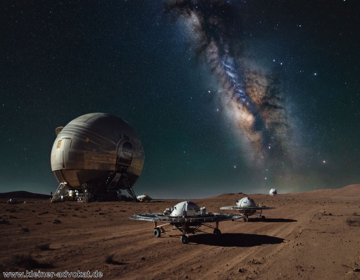 Raumflugrechtliche Regelungen und Haftung - Juristische Herausforderungen des Weltraumrechts: Wem gehört das All?
